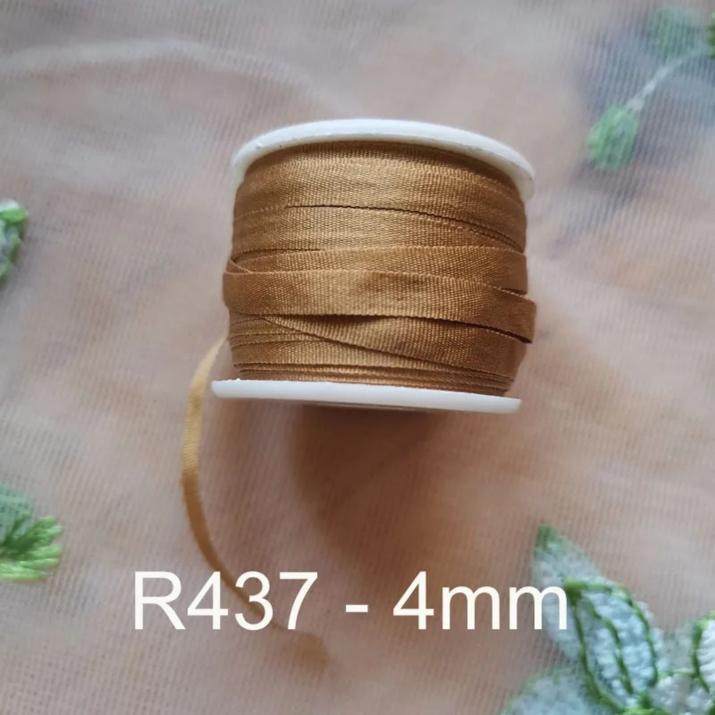 4mm Mulberry Silk Ribbon Natural Pure 100% Silk Ribbons 2mm 7mm 13mm 20mm Silk Ribbon Embroidery Cross Stitch 91 Colours