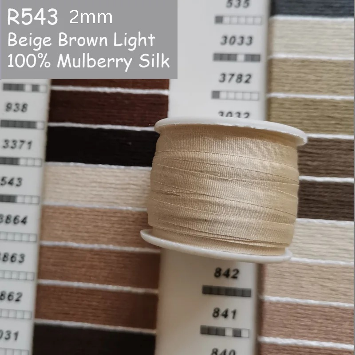 2mm Mulberry Silk Ribbon Natural Pure 100% Silk Ribbons 4mm 7mm 13mm 20mm Silk Ribbon Embroidery Cross Stitch 91 Colours