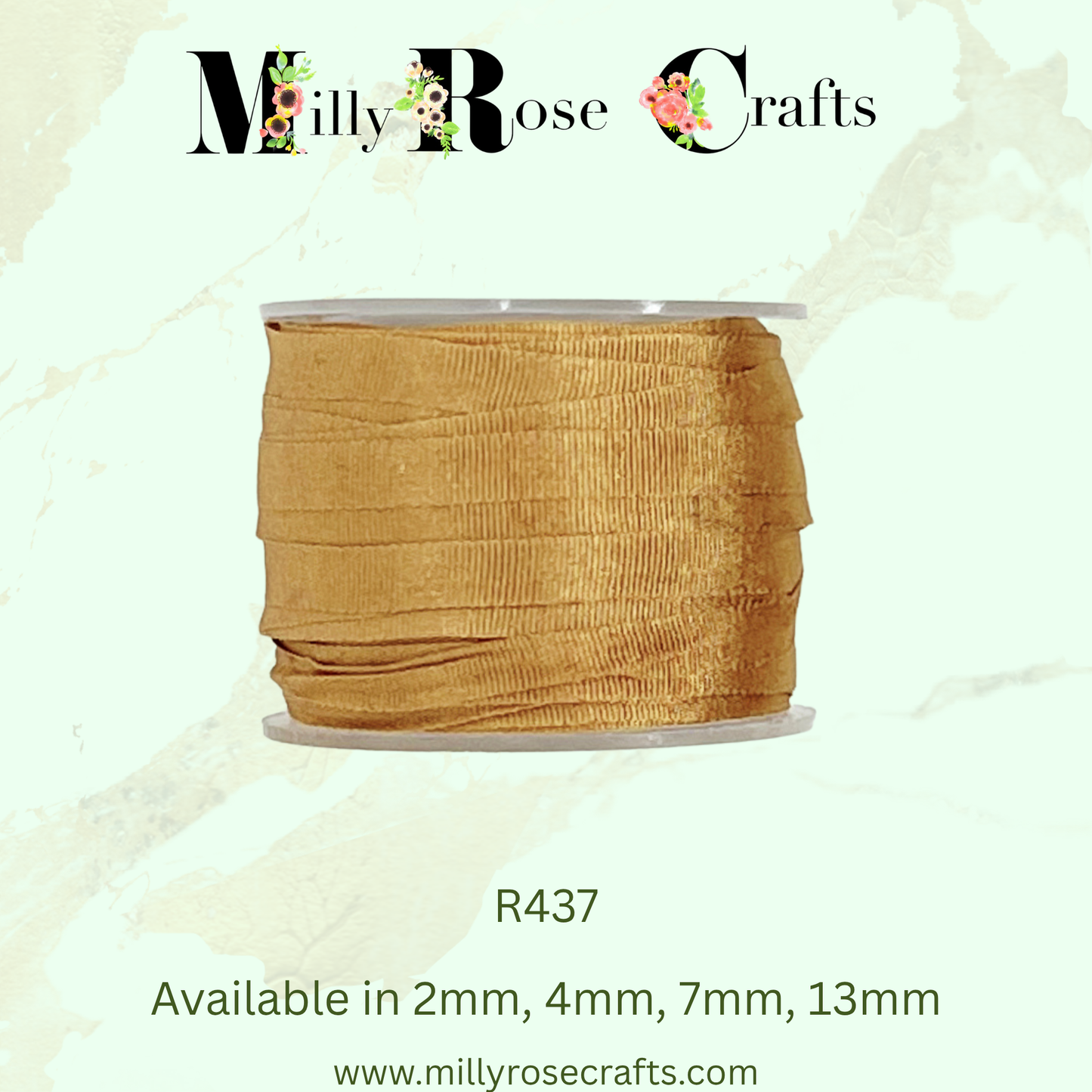 Premium 100% Mulberry Silk Ribbon  Artisan Single Color Collection 2mm,4mm,7mm,13mm,20mm widths