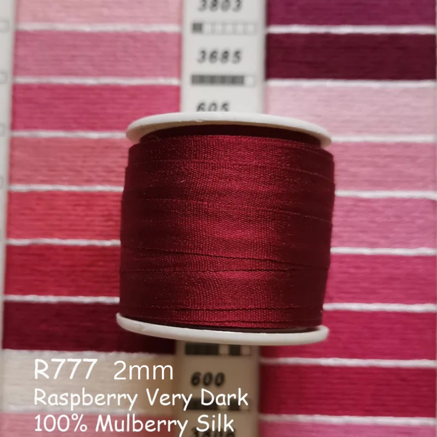 2mm Mulberry Silk Ribbon Natural Pure 100% Silk Ribbons 4mm 7mm 13mm 20mm Silk Ribbon Embroidery Cross Stitch 91 Colours