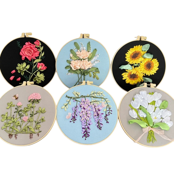 Silk Ribbon Embroidery Kits