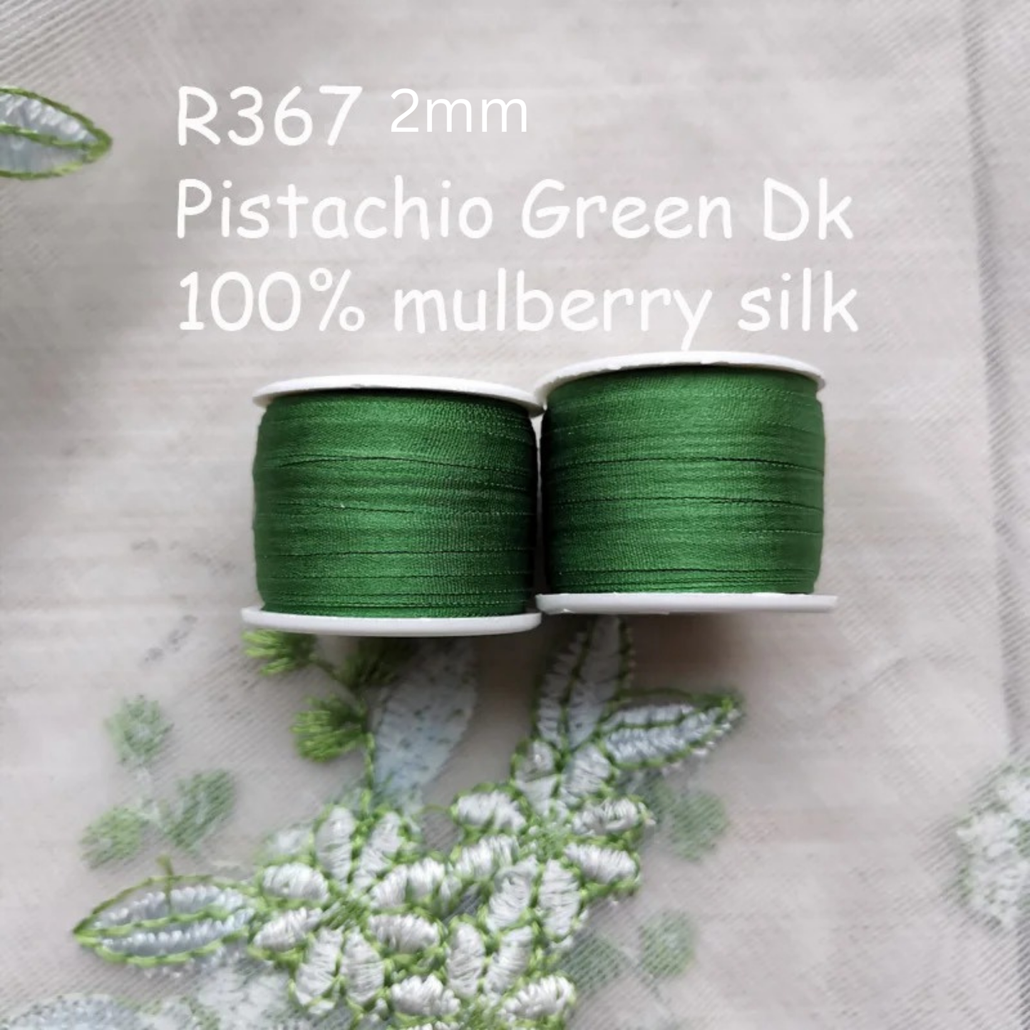 2mm Mulberry Silk Ribbon Natural Pure 100% Silk Ribbons 4mm 7mm 13mm 20mm Silk Ribbon Embroidery Cross Stitch 91 Colours