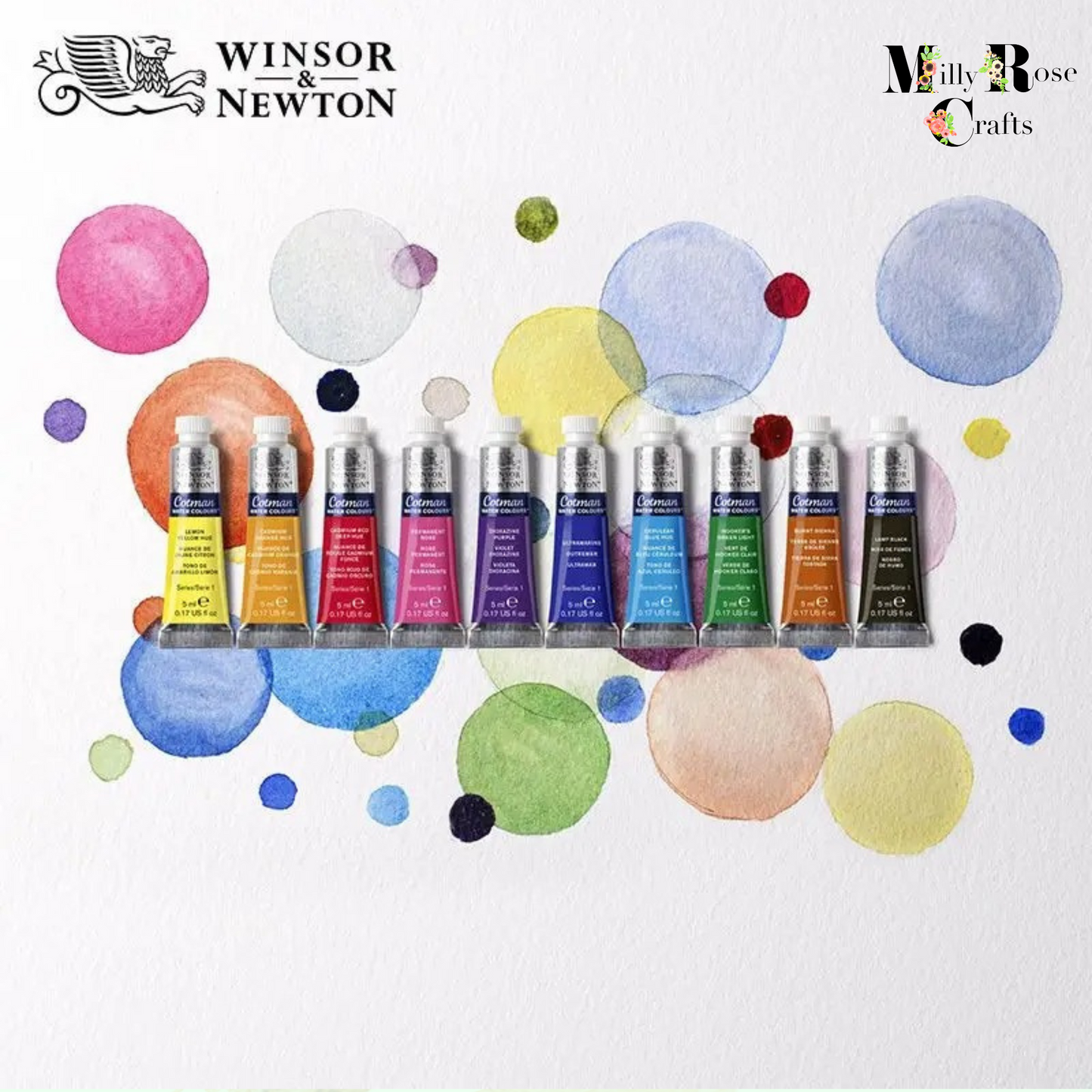 Winsor & Newton Cotman Watercolor Paint Set 10/20 Colours 5ml Tube Water Color Professional Painting Art Supplies Cotman Student Artist Gift