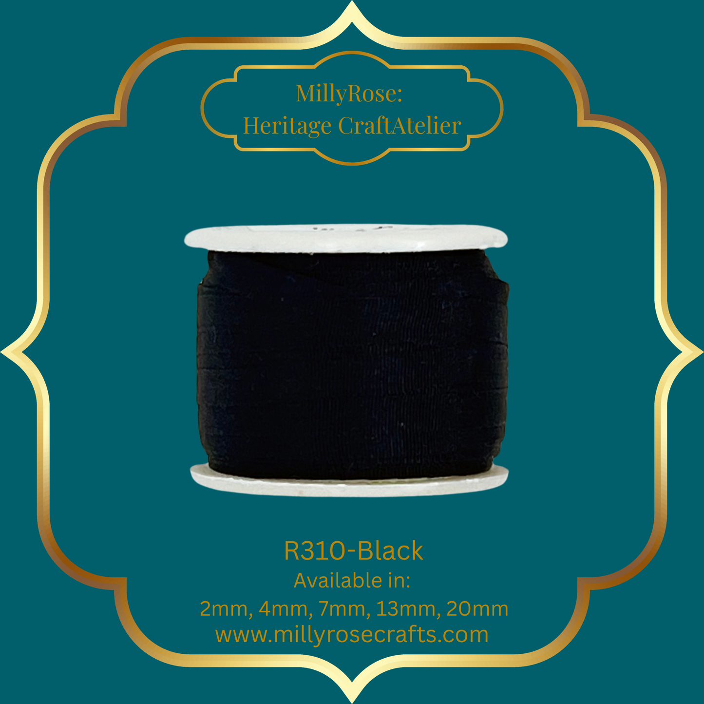 Premium 100% Mulberry Silk Ribbon  Artisan Single Color Collection 2mm,4mm,7mm,13mm,20mm widths