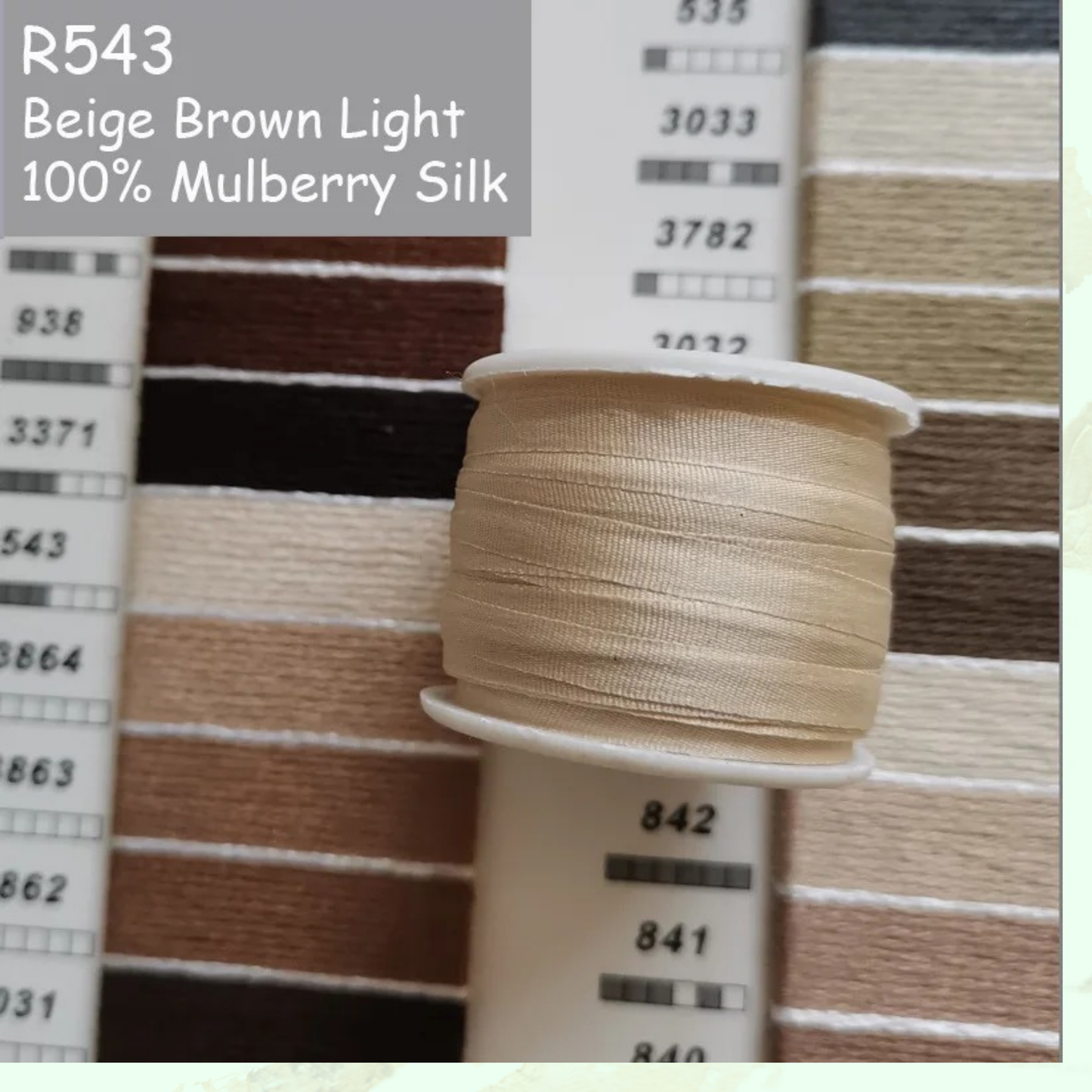 4mm Mulberry Silk Ribbon Natural Pure 100% Silk Ribbons 2mm 7mm 13mm 20mm Silk Ribbon Embroidery Cross Stitch 91 Colours