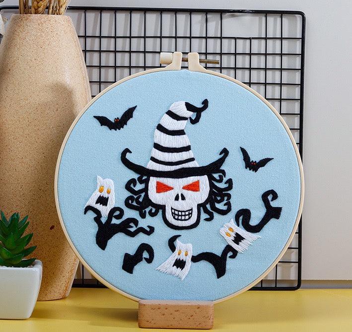 Halloween Embroidery Kit For Beginners