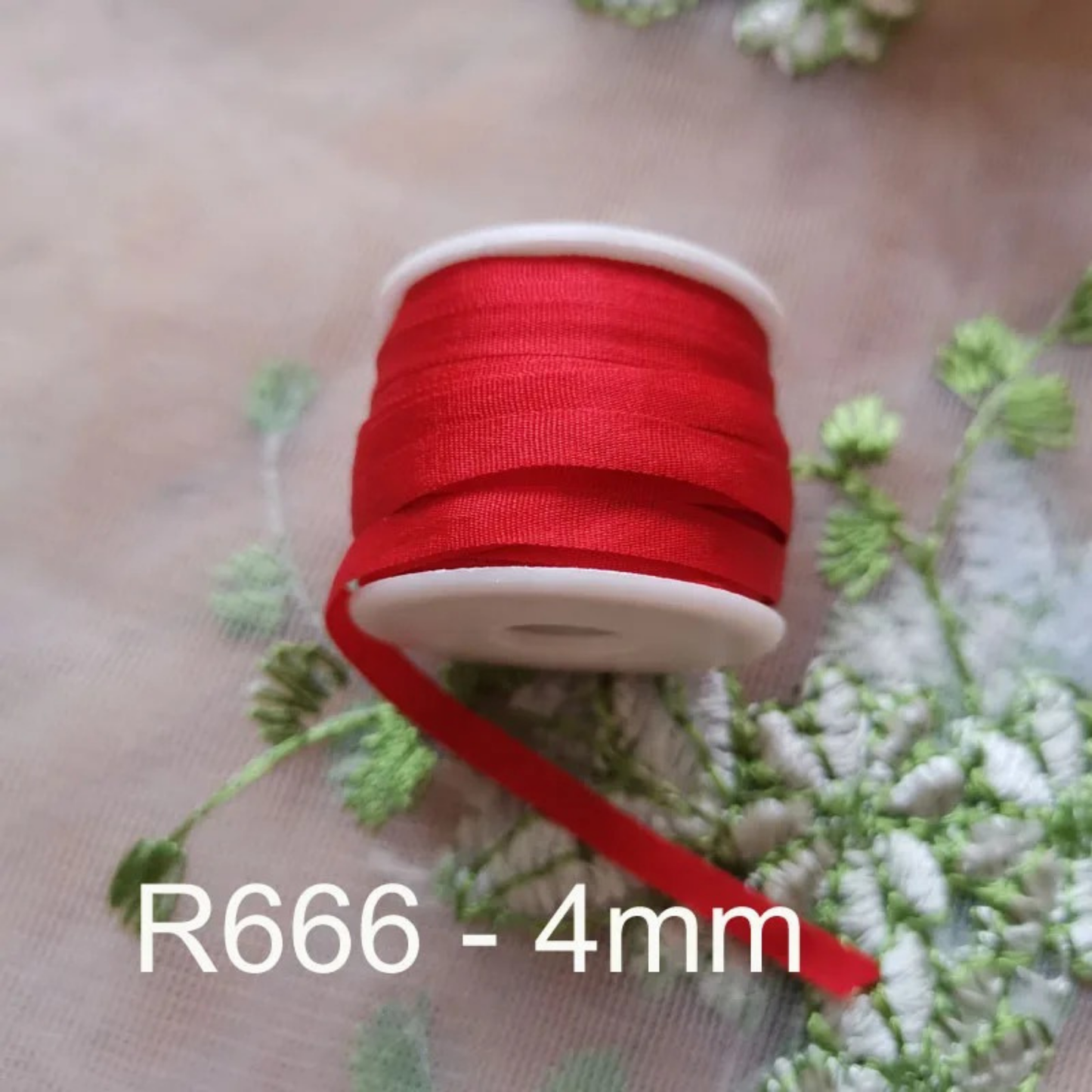 4mm Mulberry Silk Ribbon Natural Pure 100% Silk Ribbons 2mm 7mm 13mm 20mm Silk Ribbon Embroidery Cross Stitch 91 Colours