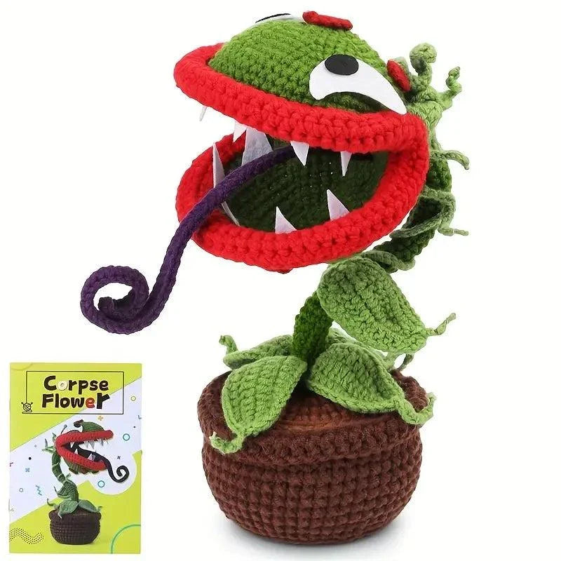 Halloween Venus Fly Trap Monster Plant Crochet kit