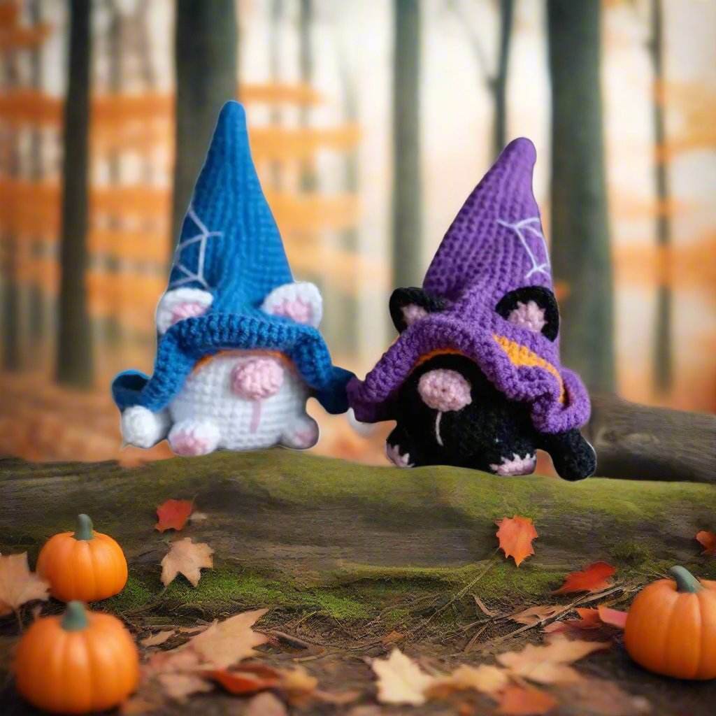 DIY Halloween gnome amigurumi crochet kit