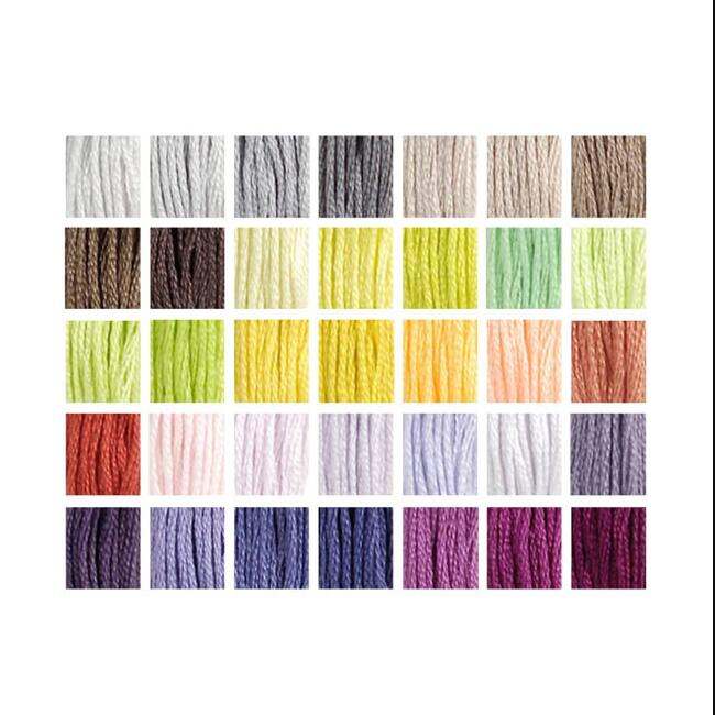 1-35 Amo Egyptian Cotton Skeins 6 Pieces