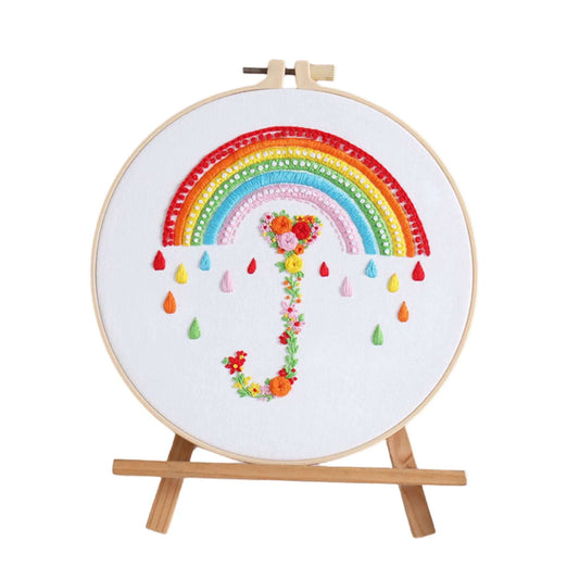 Simple Embroidery Kits for Beginners Heart shaped embroidery kit, Modern cross stitch kit Embroidery kit Embroidery Kits