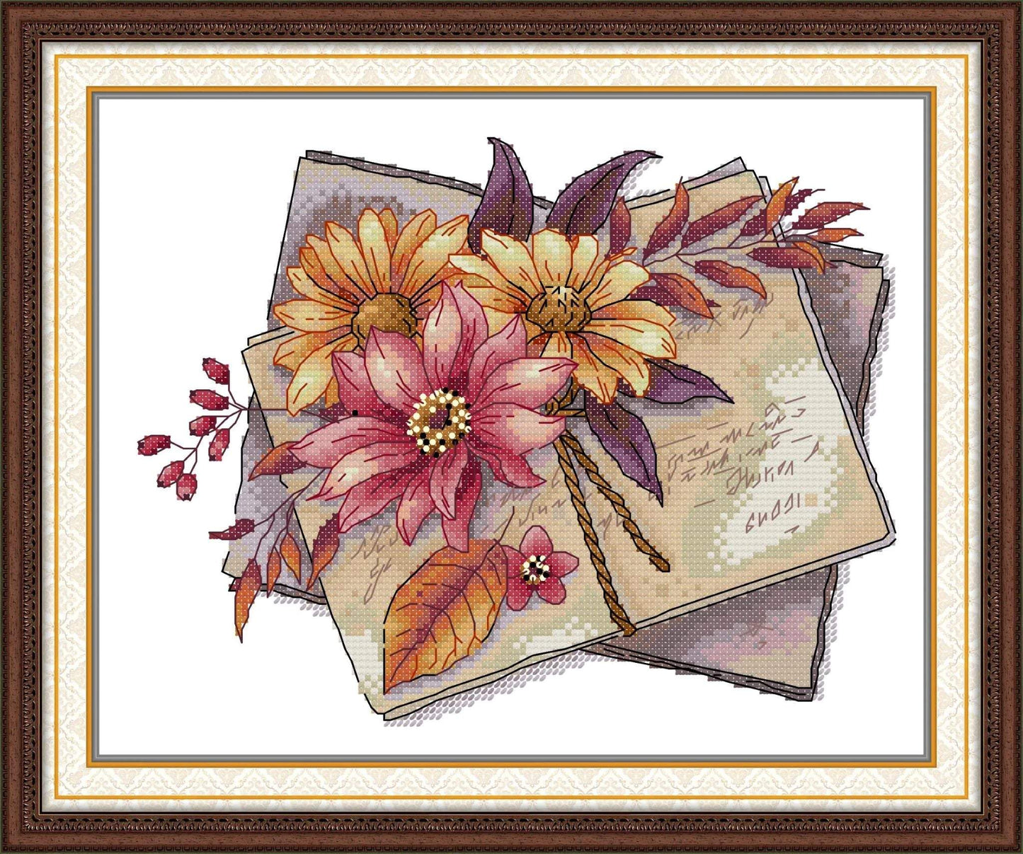 Autumn Greetings Cross Stitch Kit