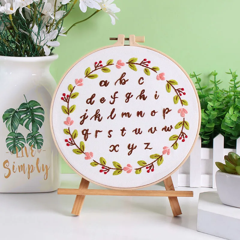 Alphabet Practice Embroidery Kit