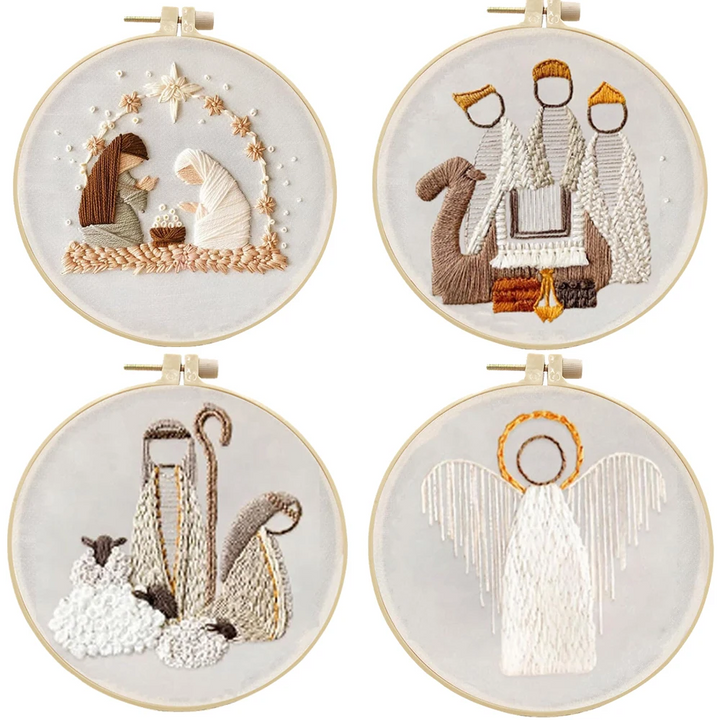 Nativity Embroidery Kits