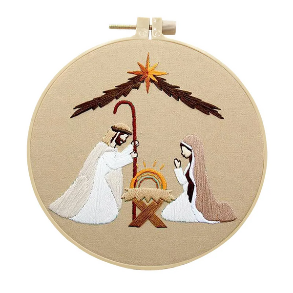 Nativity Embroidery Kits