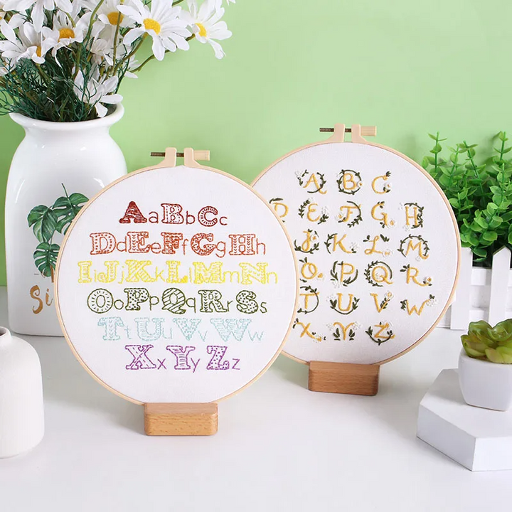 Alphabet Practice Embroidery Kit