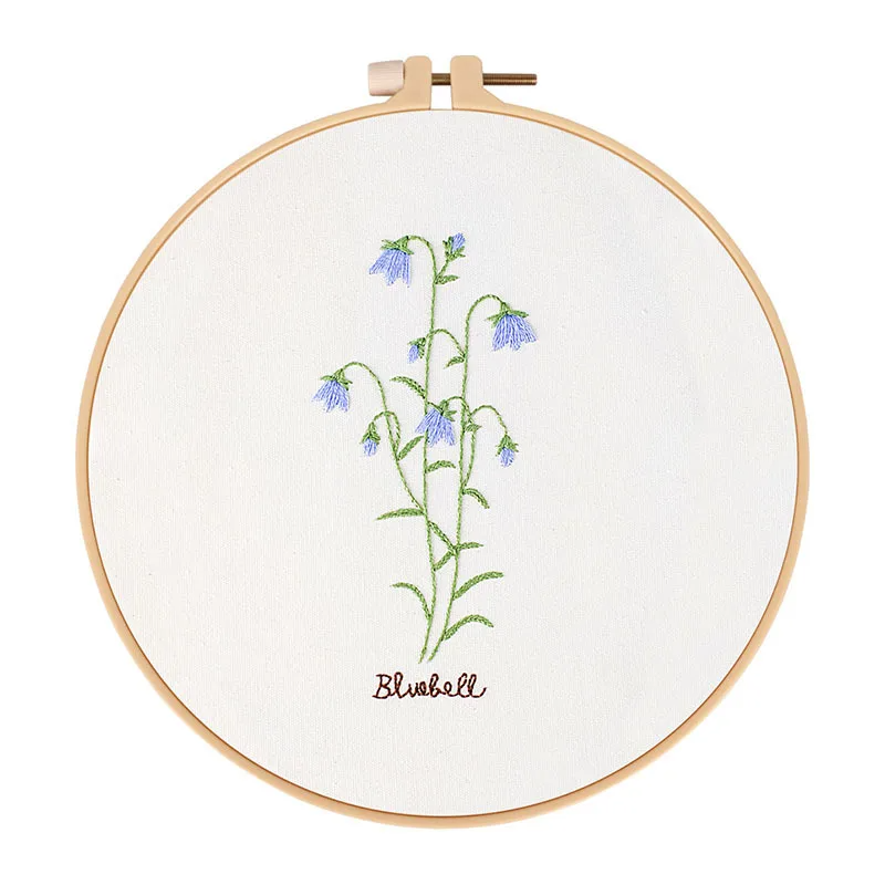 Beginners Embroidery Garden Flowers Kits