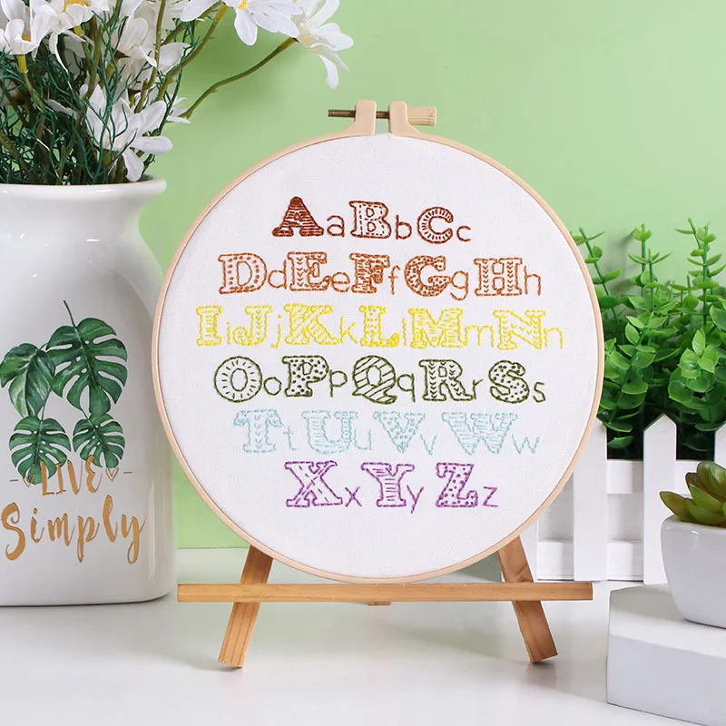 Alphabet Practice Embroidery Kit