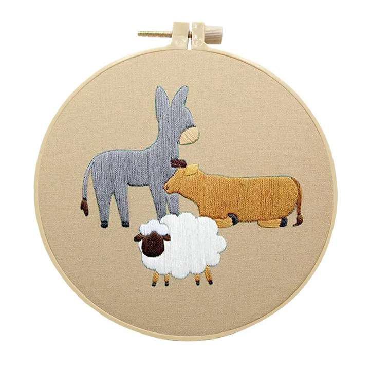 Nativity Embroidery Kits