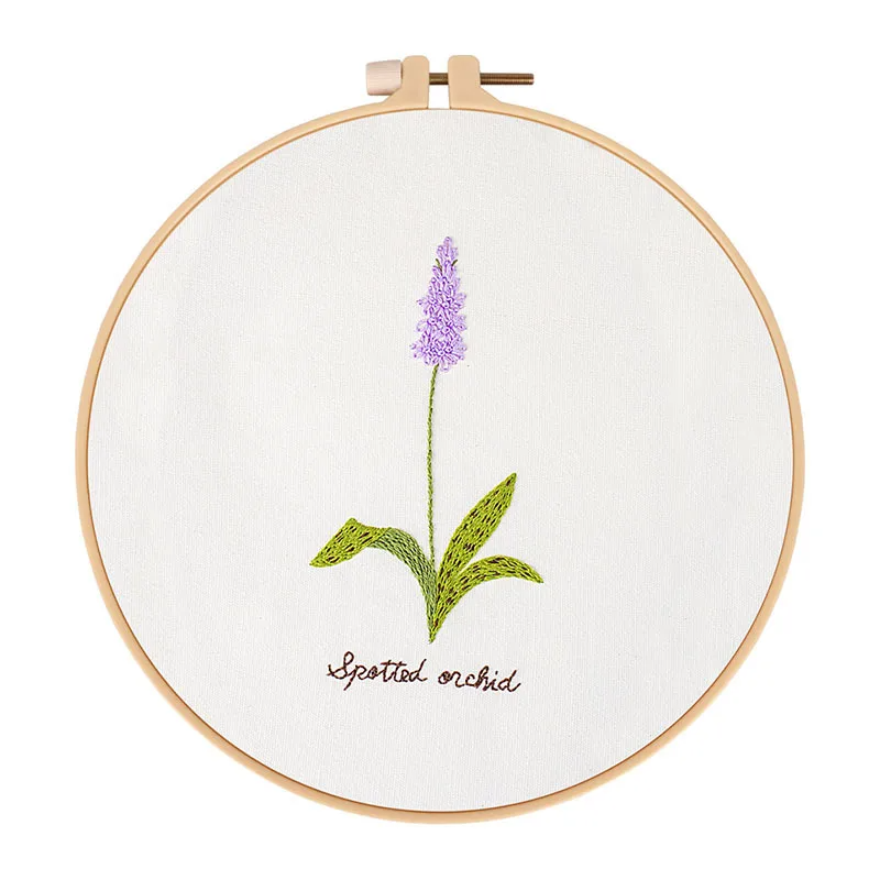 Beginners Embroidery Garden Flowers Kits