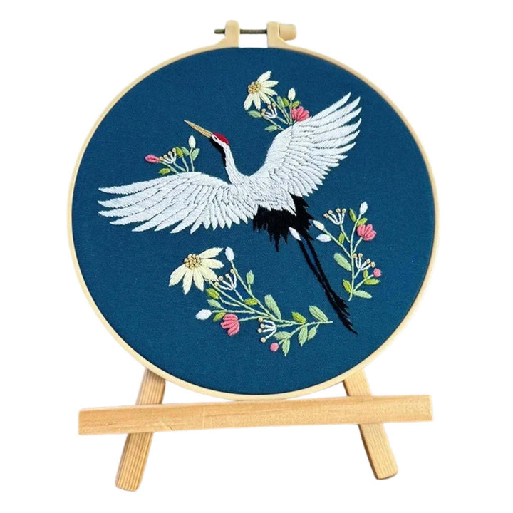 Flying Cranes Embroidery Kits