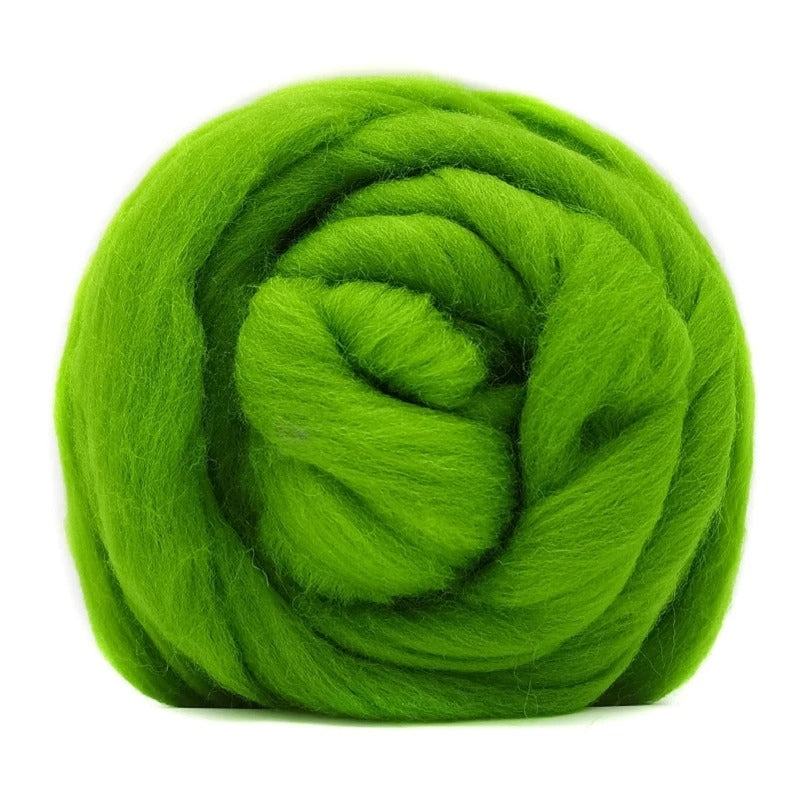 Single Colour 70s Australian Merino Wool For Needle Felting