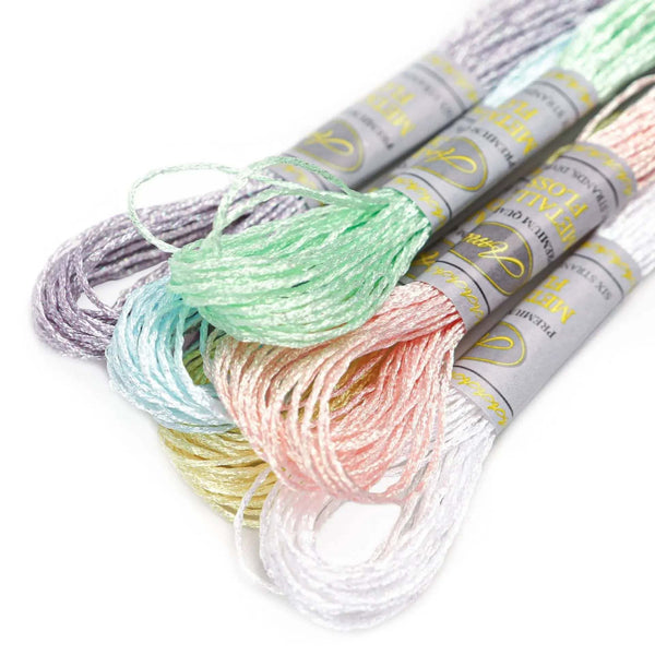 Light Effect Pearlescent Embroidery Thread