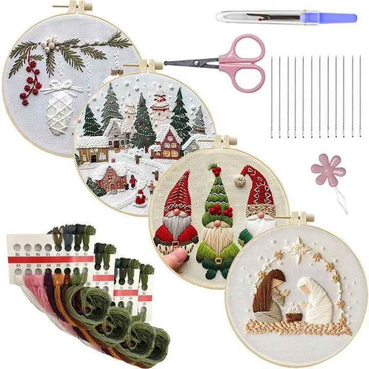 Christmas Embroidery Kits