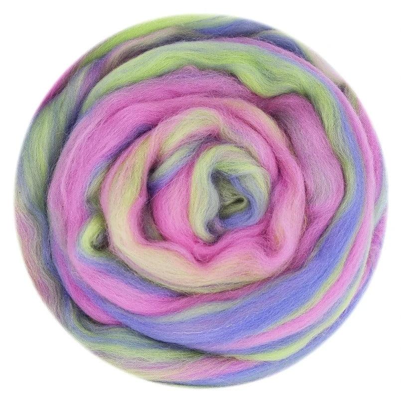 Blended Colours 70s Australian Merino Wool 24 colours in 50g balls Needle Felting Wool Set  Perfect for wool painting, spinning, needle felting, wet felting and other wool crafts.  Ethically Sourced  and available in multiple weights