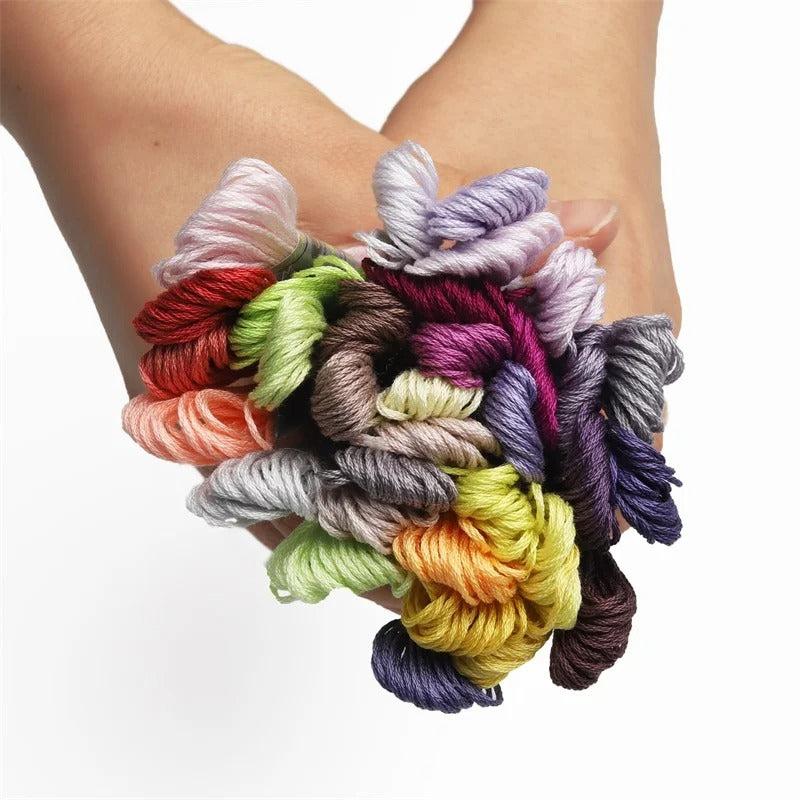 1-35 Amo Egyptian Cotton Skeins 6 Pieces