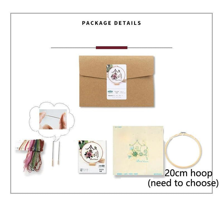 Flower Embroidery Kits 