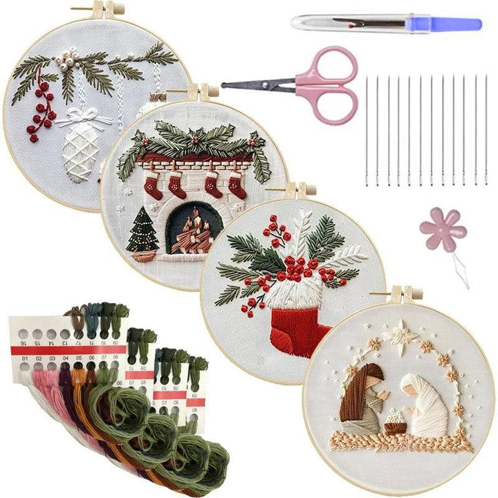 Christmas Embroidery Kits