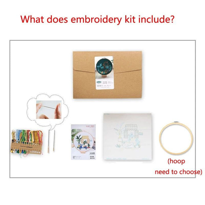 Mermaid Beginner Embroidery Kits