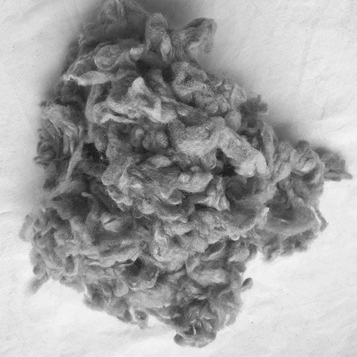 Curly Alpaca wool for needle felting