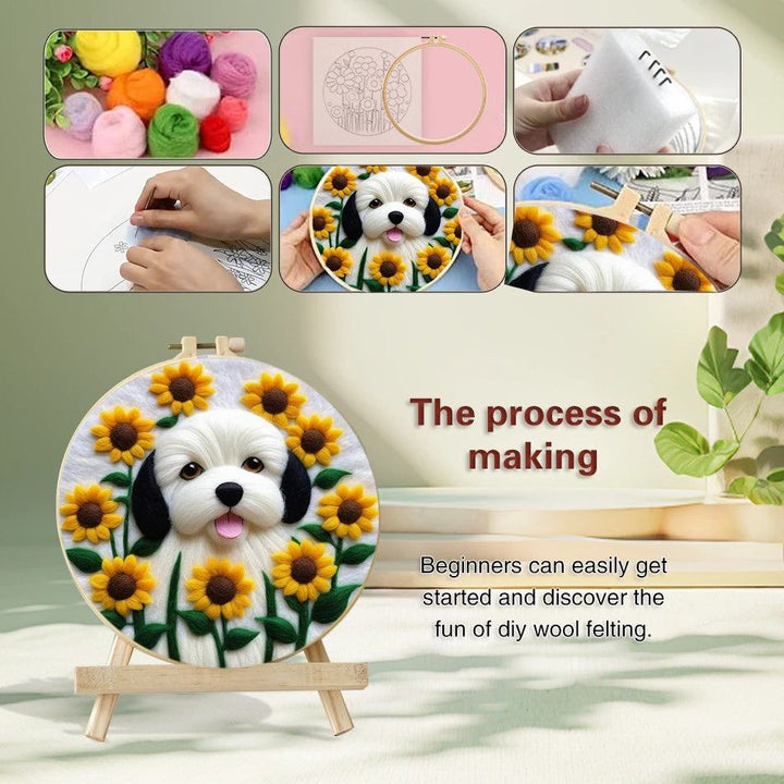 2d Animal Needle Felting Kit