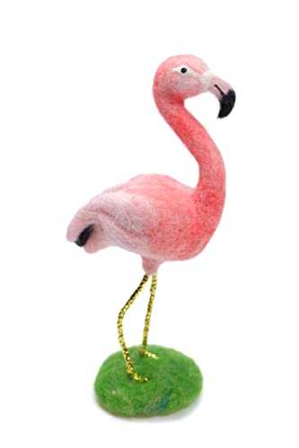 Pink Flamingo Needle Felting Kit