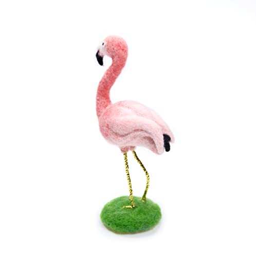 Pink Flamingo Needle Felting Kit