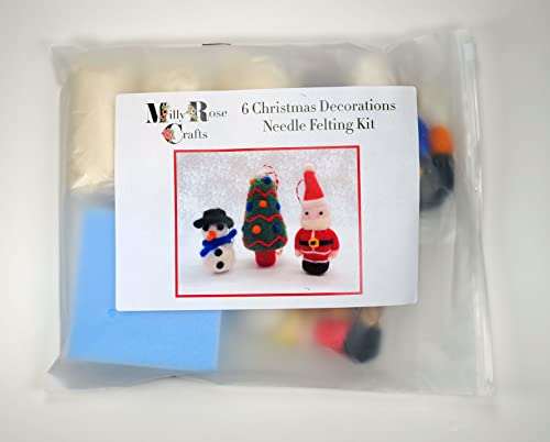 Christmas Bauble  Needle Felting Kit