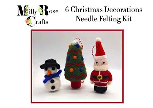 Christmas Bauble  Needle Felting Kit