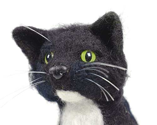 Black Cat Needle Felting Kit