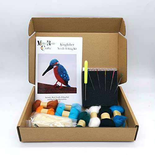 Kingfisher Needle Felting Kit