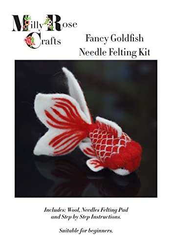 Goldfish Needle Felting Kit