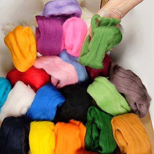 Merino Wool Roving 100g