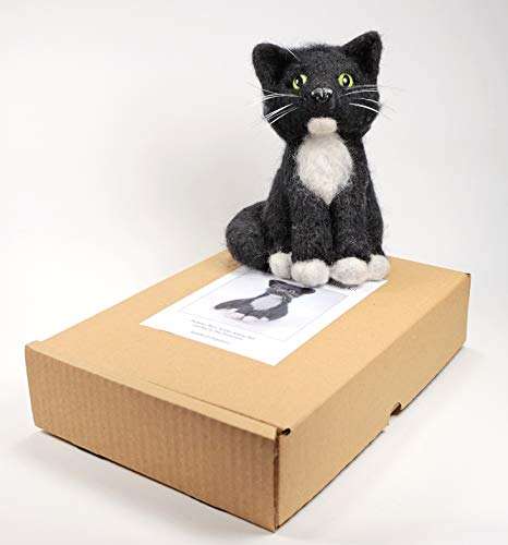 Black Cat Needle Felting Kit