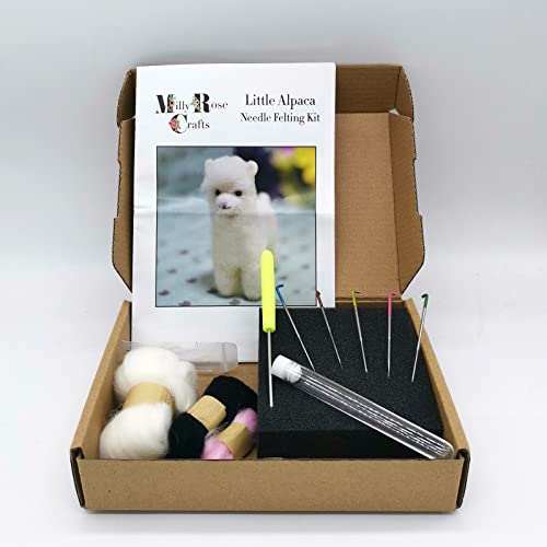 Alpaca Needle Felting Kit