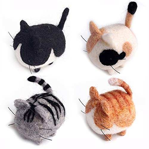 4 Cats Needle Felting Kit