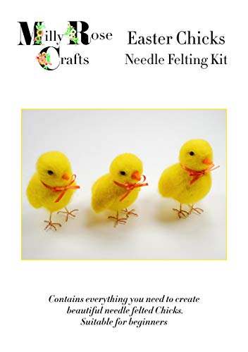 Spring Chicks  Needle Felting Kit