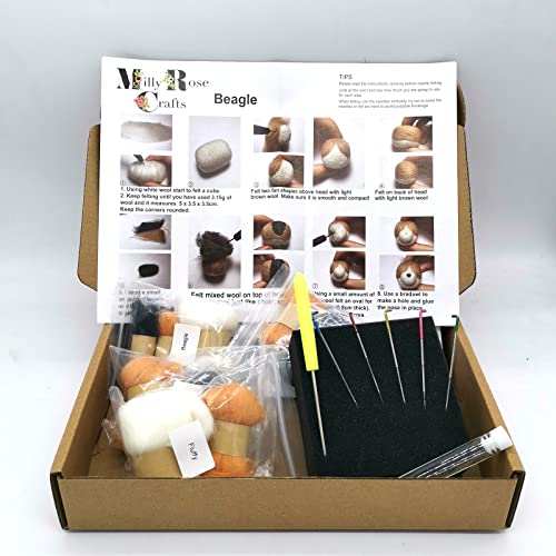 4 Dogs Needle Felting Kit