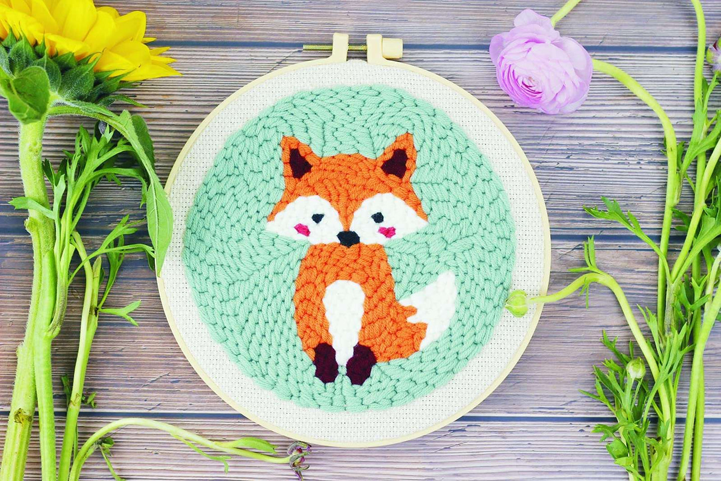 Fox Punch Needle Kit